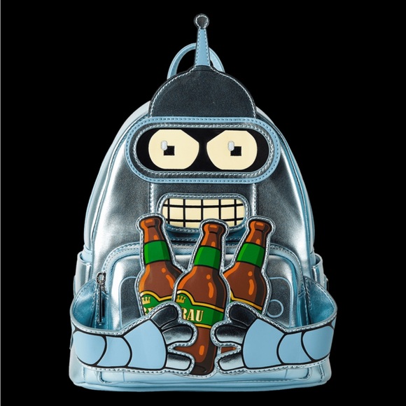 Loungefly Other - WonderCon Futurama Bender Cosplay Mini Backpack Loungefly LE 1800 PC